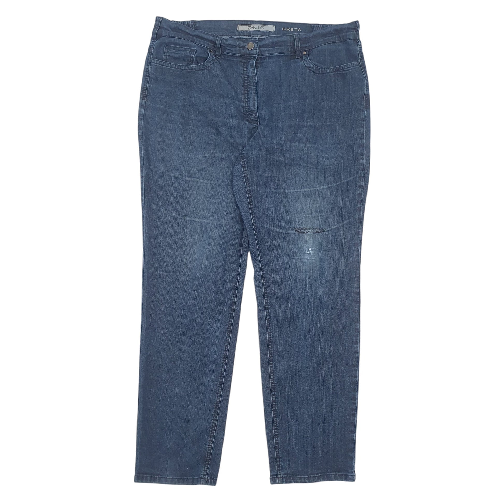 Mens Blue Zerres  Casual JeansW40 L30