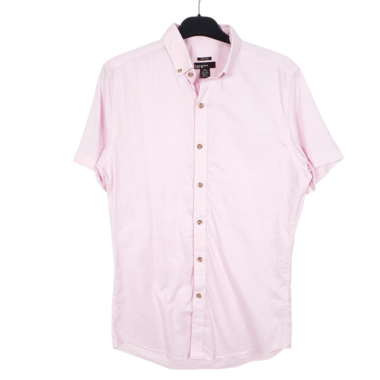 Mens Pink Bar lll  Short Sleeve Shirt