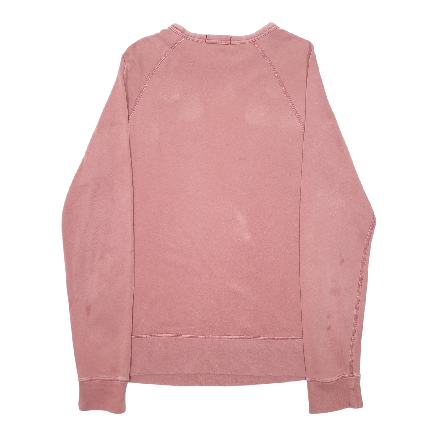 Mens Pink Polo Ralph Lauren Lightweight Raglan Crewneck Jumper