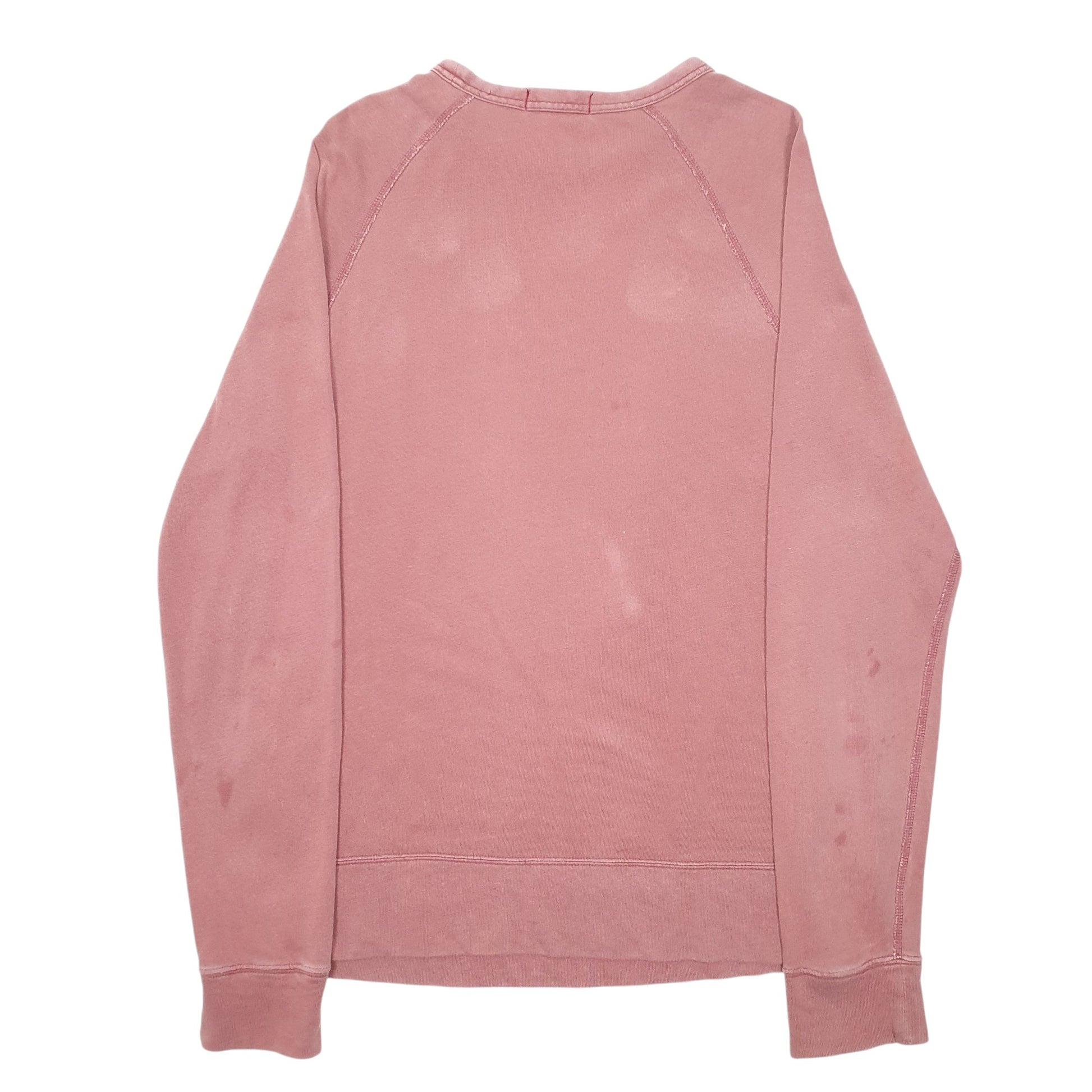 Mens Pink Polo Ralph Lauren Lightweight Raglan Crewneck Jumper