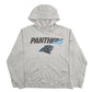 Mens Grey Nike Panthers Spellout Hoodie Jumper