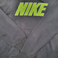 Mens Grey Nike Spellout Hoodie Jumper