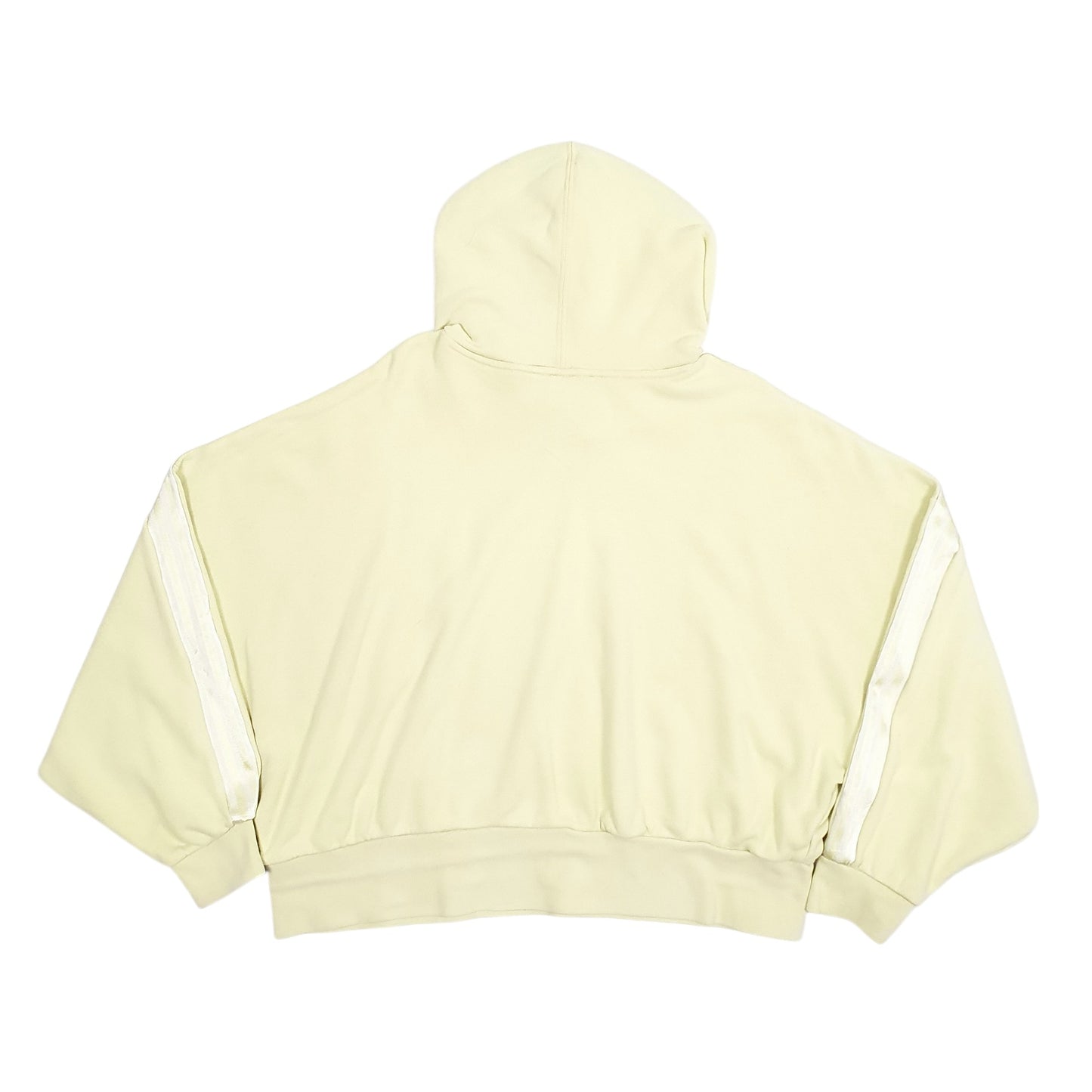 Womens Green Adidas Croptop Hoodie Jumper