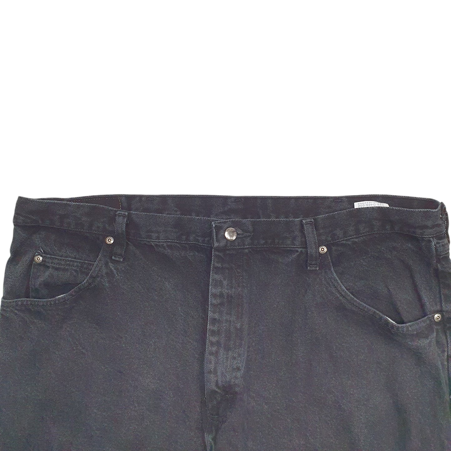 Mens Black Wrangler Premium Relaxed JeansW42 L32