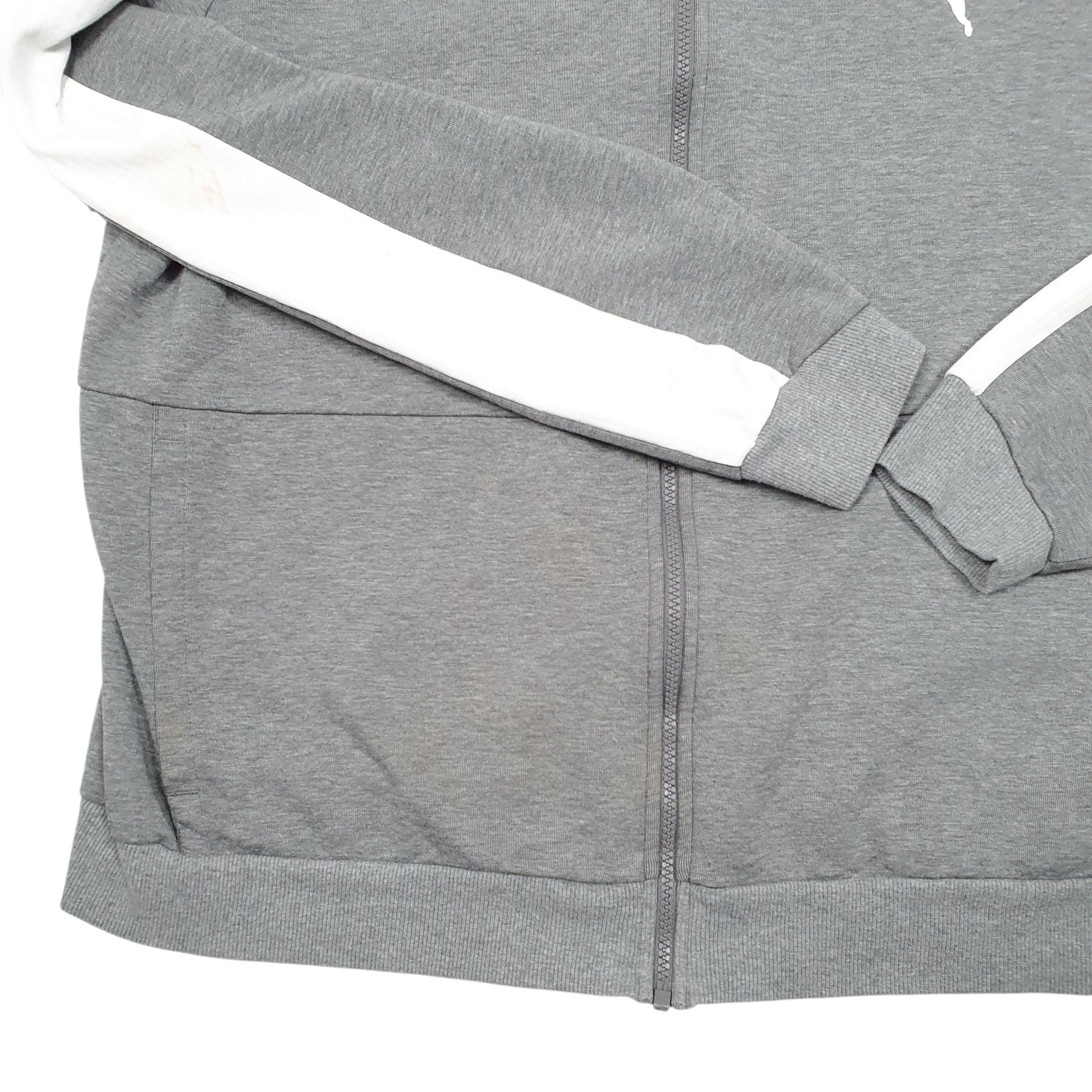 Mens Grey Puma  Full Zip Jumper