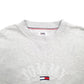 Womens Grey Tommy Hilfiger Spellout Crewneck Jumper