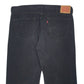 Mens Black Levis  505 JeansW40 L32