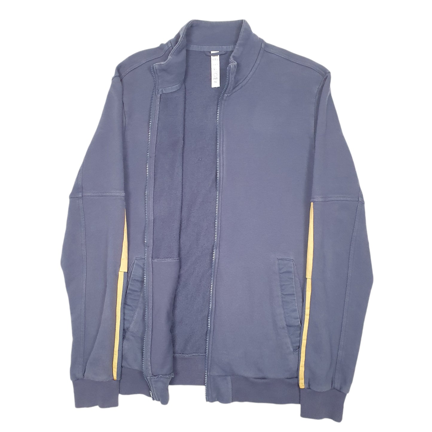 Mens Navy Adidas Track Top Sweater Full Zip Jumper