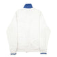 Mens White Puma Spellout Full Zip Jumper