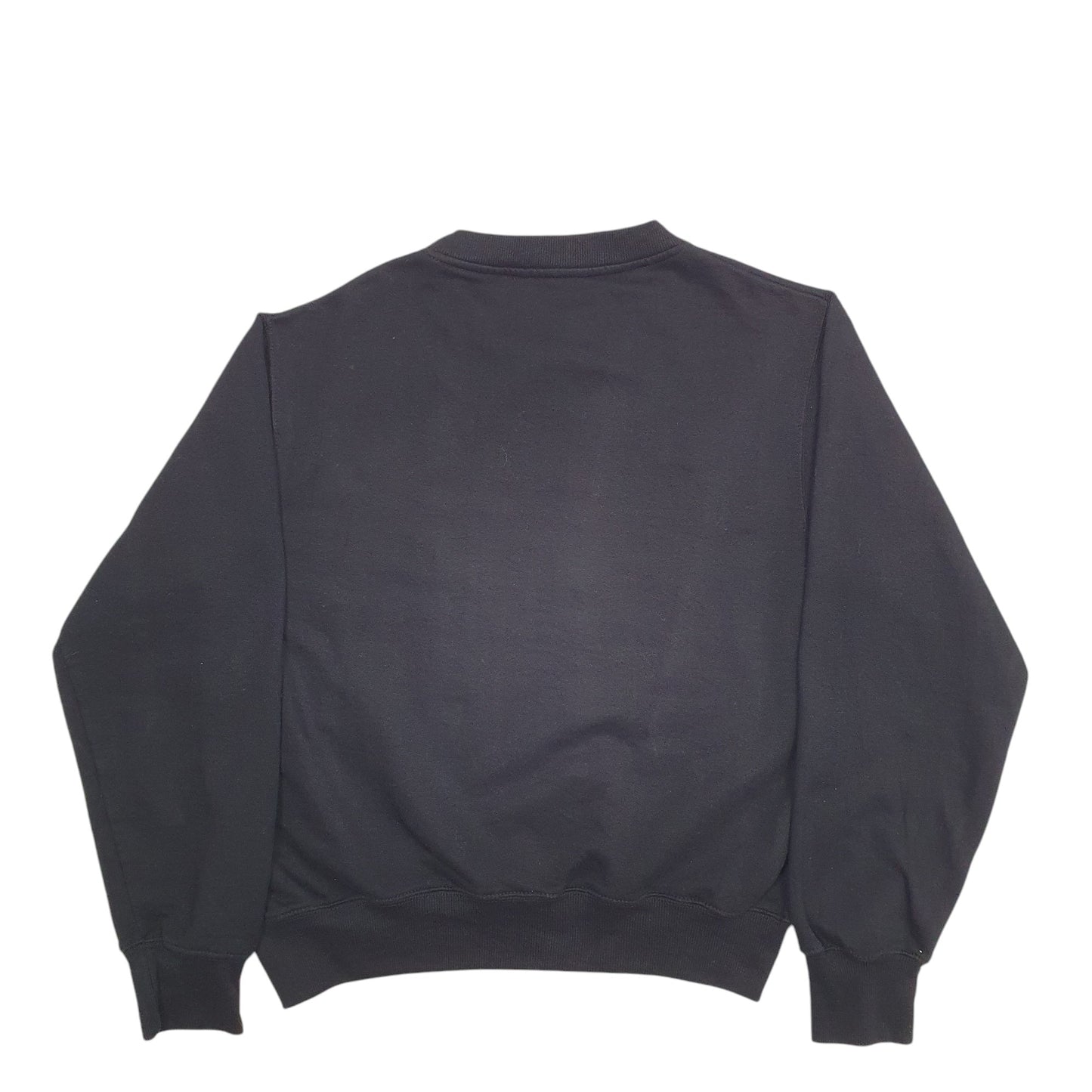 Mens Black Everyday Living  Crewneck Jumper