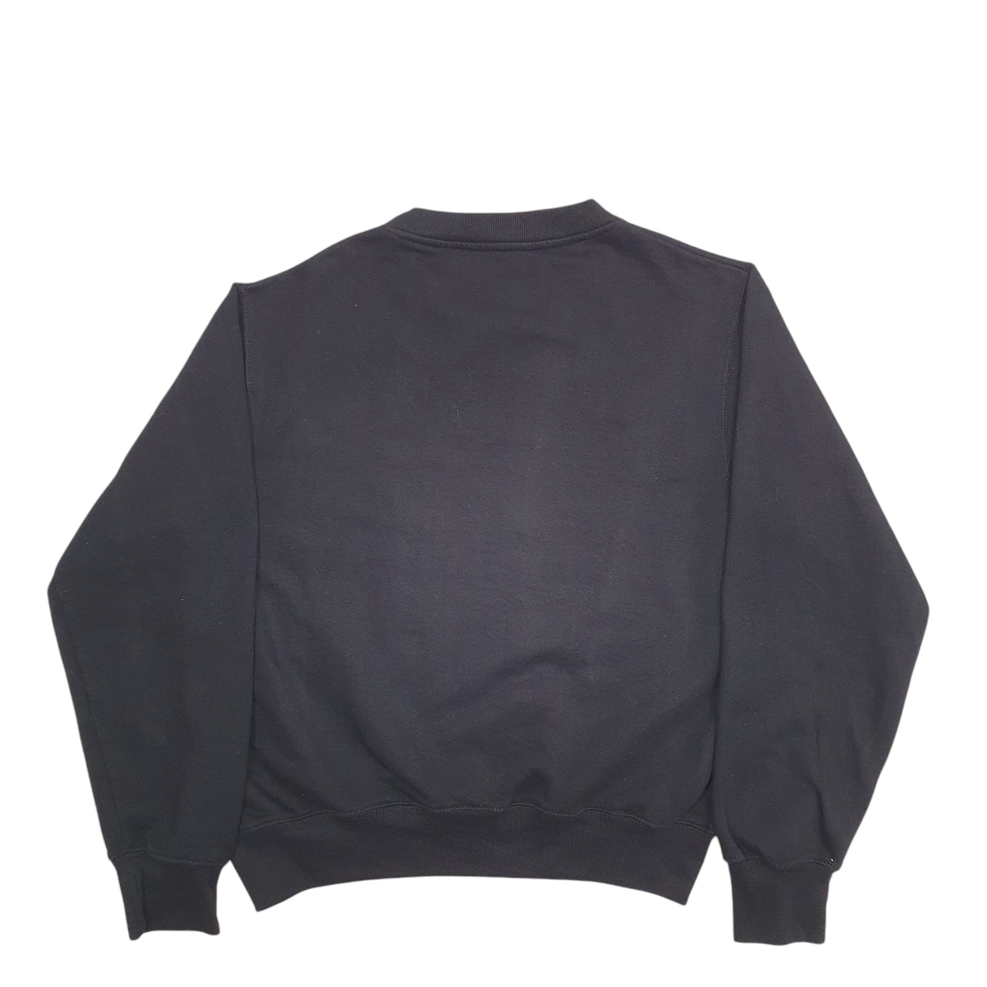 Mens Black Everyday Living  Crewneck Jumper