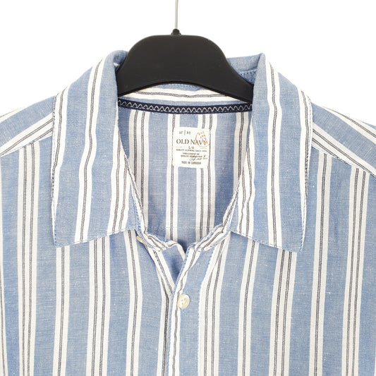 Mens Blue Old Navy Blend Long Sleeve Shirt