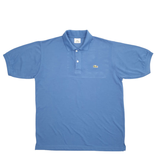 Mens Blue Lacoste  Short Sleeve Polo Shirt