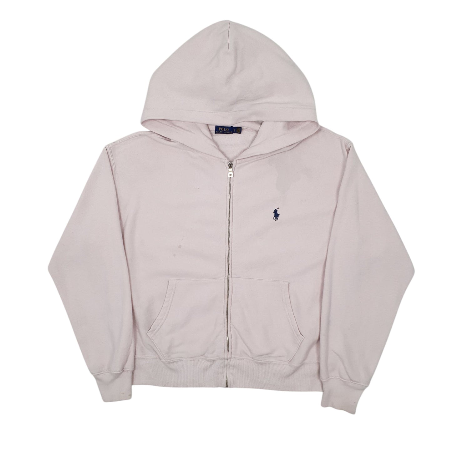 Womens Pink Polo Ralph Lauren Hoodie Full Zip Jumper