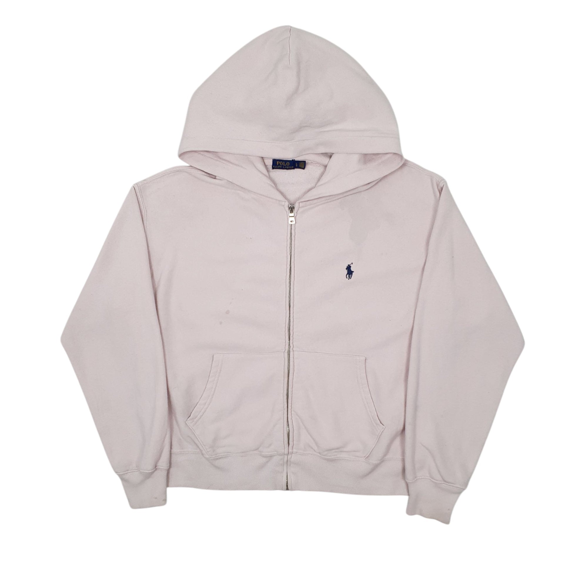 Womens Pink Polo Ralph Lauren Hoodie Full Zip Jumper