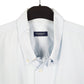 Mens Blue Burberry  Short Sleeve Shirt