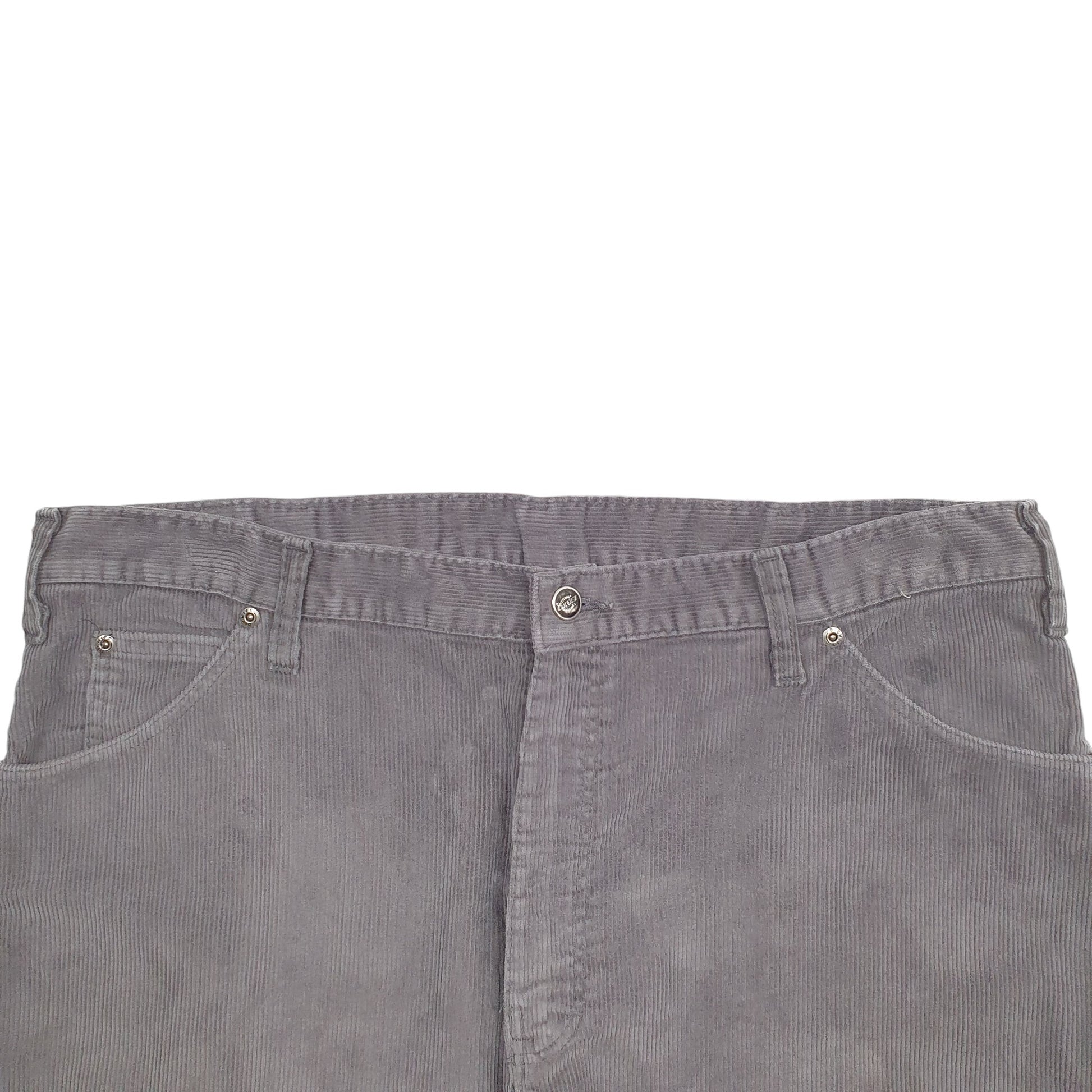 Mens Grey Dickies  Corduroy Trousers