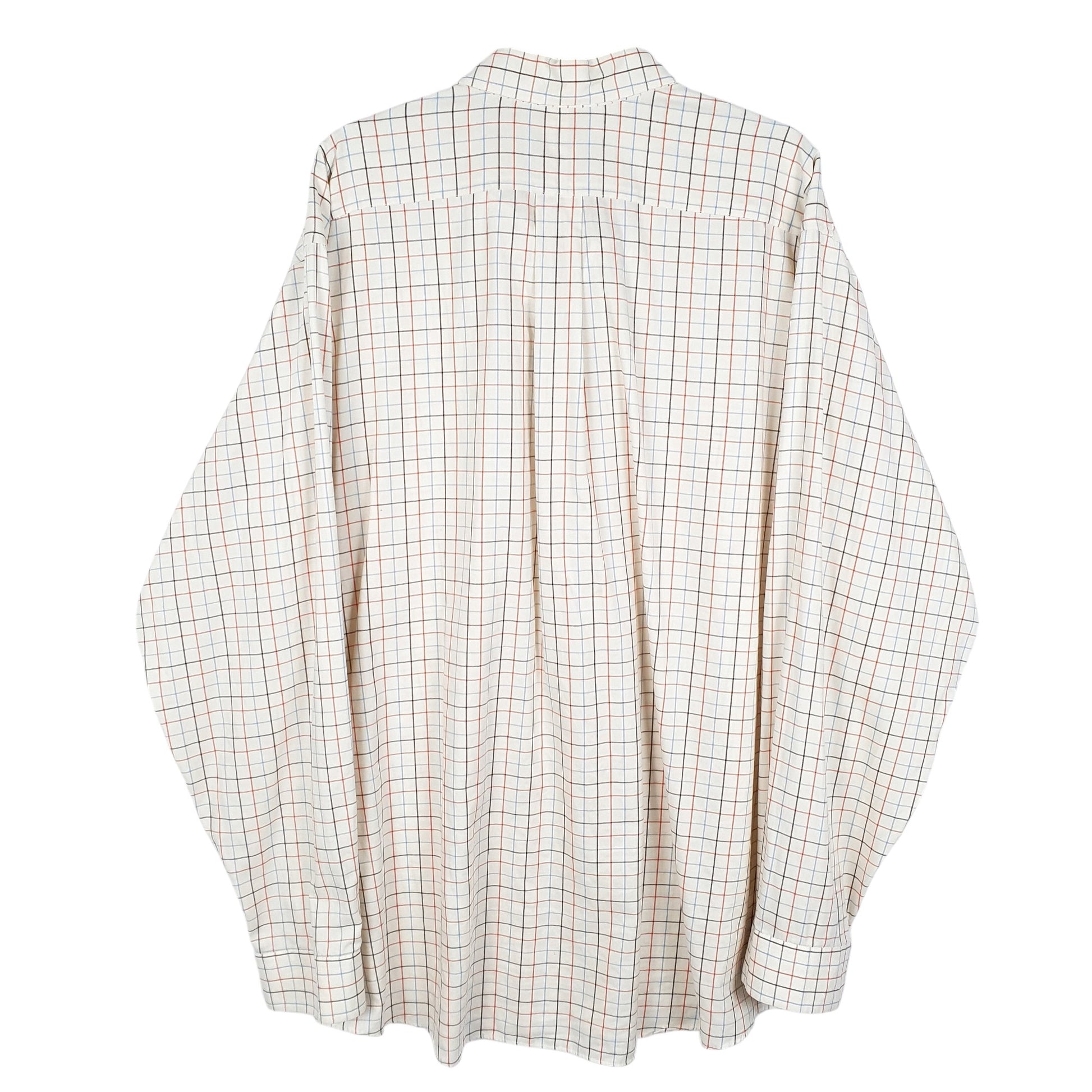 Mens Cream L.L.Bean  Long Sleeve Shirt