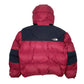 Mens Burgundy The North Face Baltoro Summit Series Windstopper Hoodie Coat