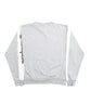 Mens Grey Champion Spellout Crewneck Jumper