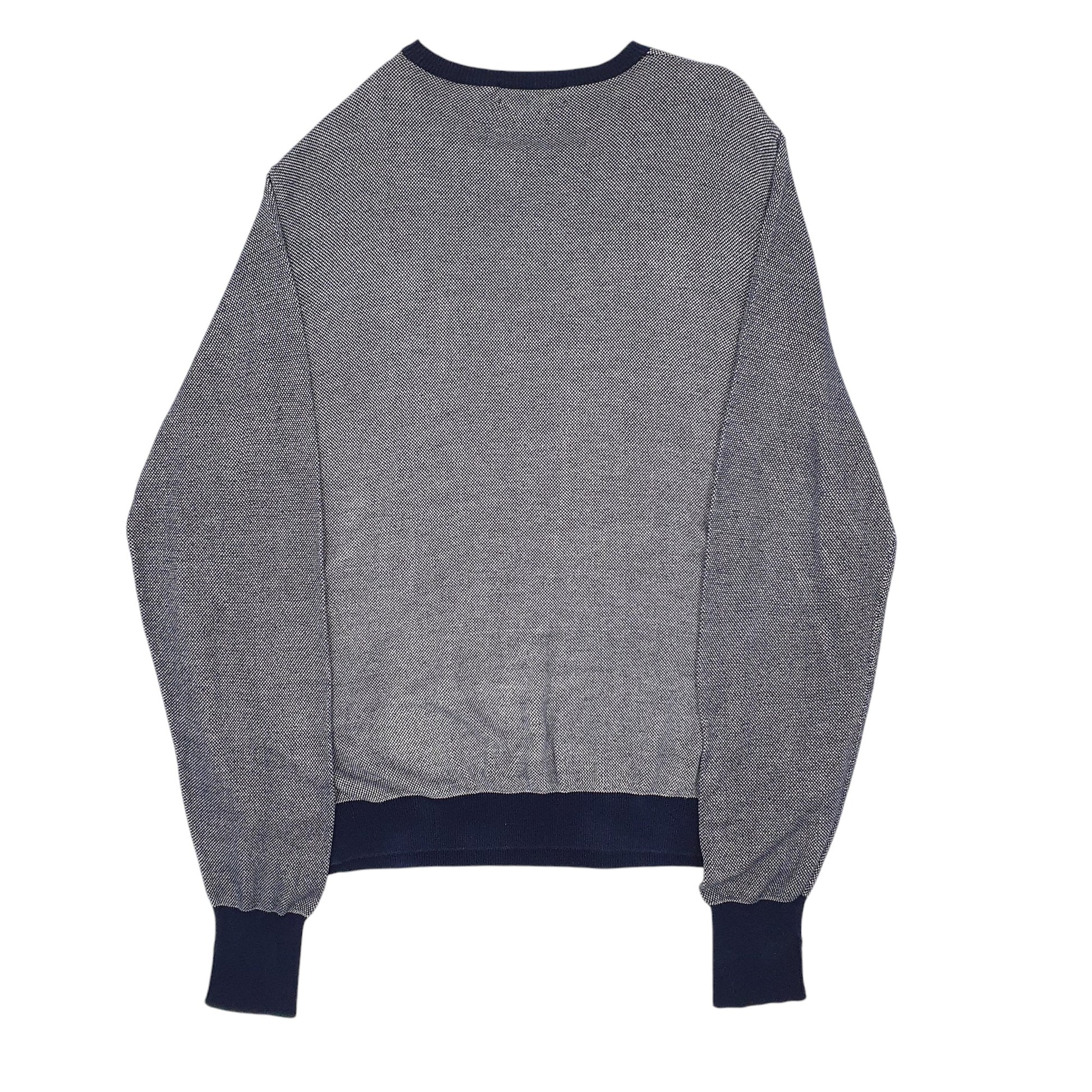 Mens Navy Polo Ralph Lauren Vintage 90s Crewneck Jumper