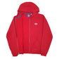 Mens Red Adidas  Full Zip Jumper