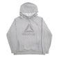 Womens Grey Reebok Spellout Hoodie Jumper