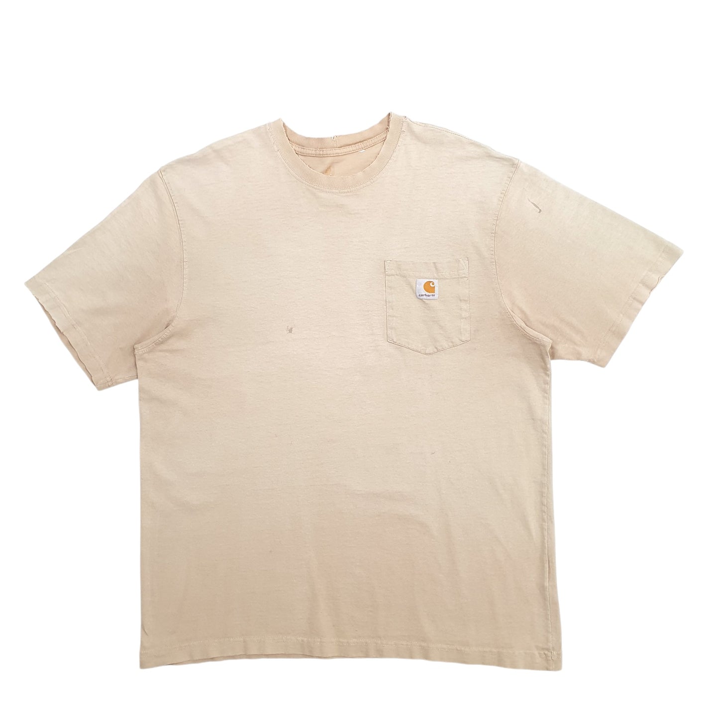 Mens Brown Carhartt  Short Sleeve T Shirt