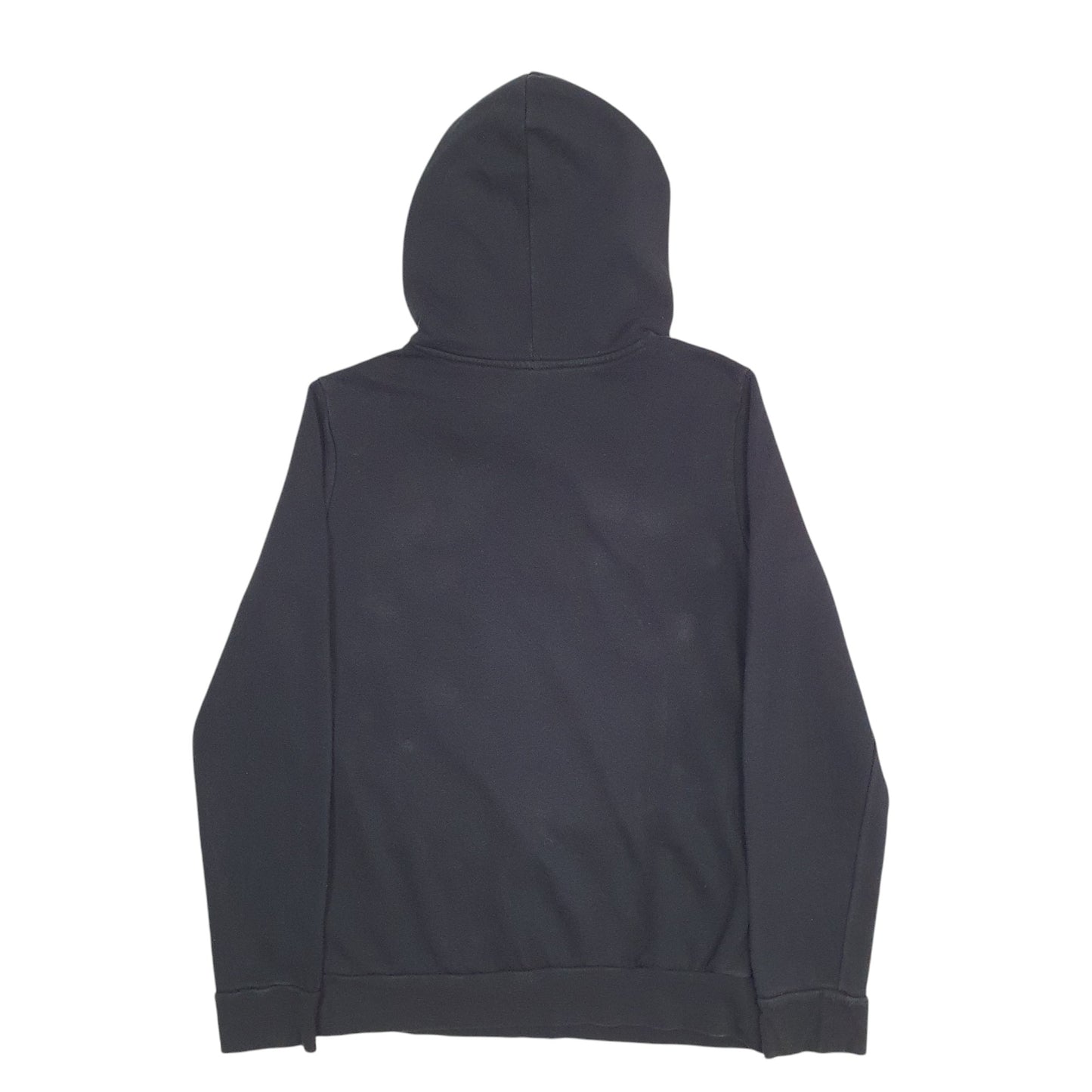 Womens Black Adidas Spellout Hoodie Jumper