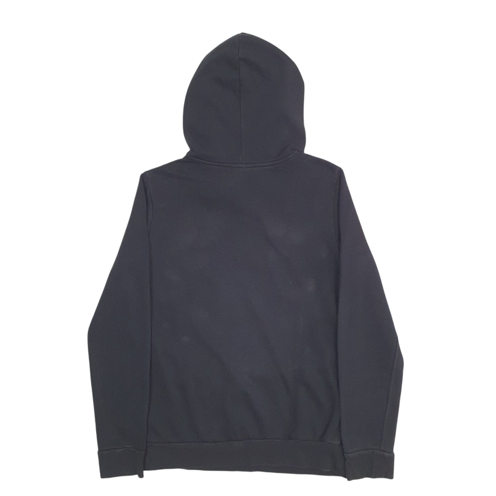 Womens Black Adidas Spellout Hoodie Jumper