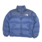 Mens Blue The North Face Nuptse 700  Coat