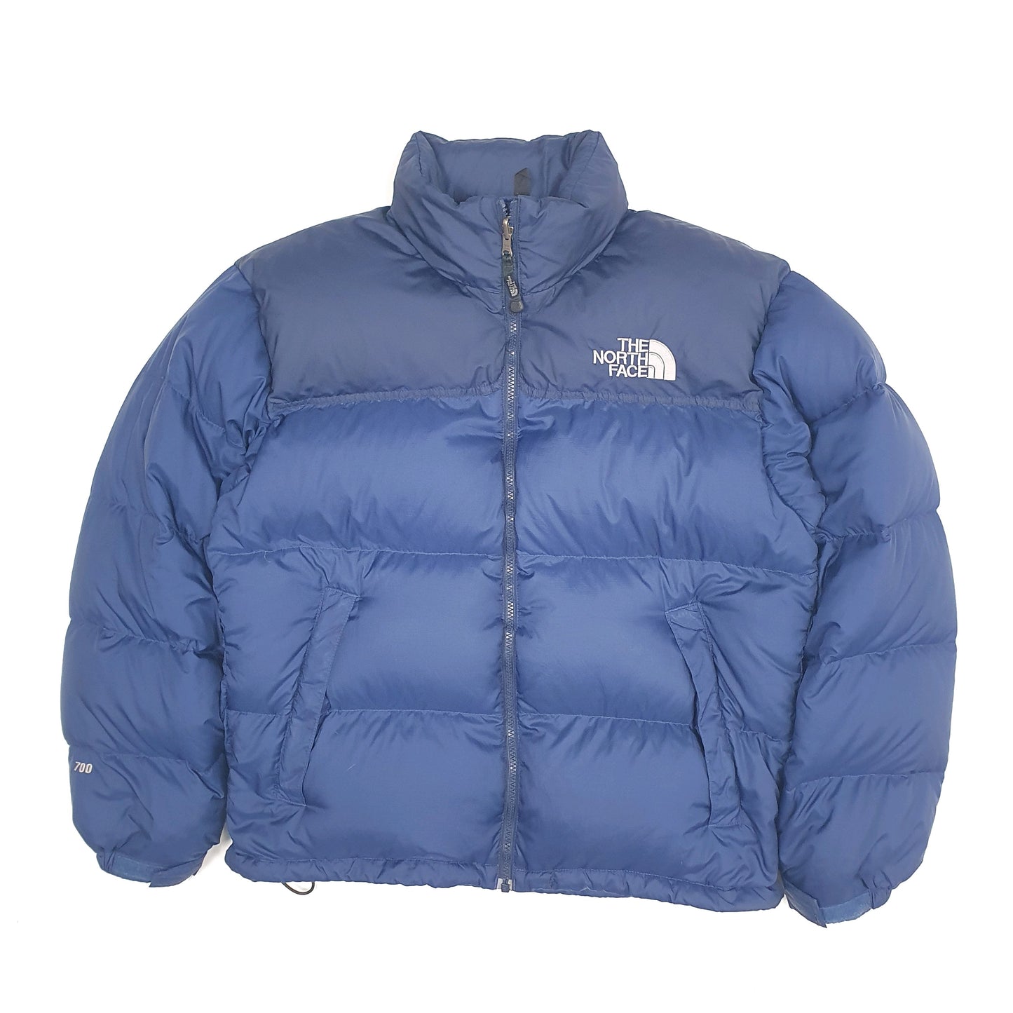 Mens Blue The North Face Nuptse 700  Coat