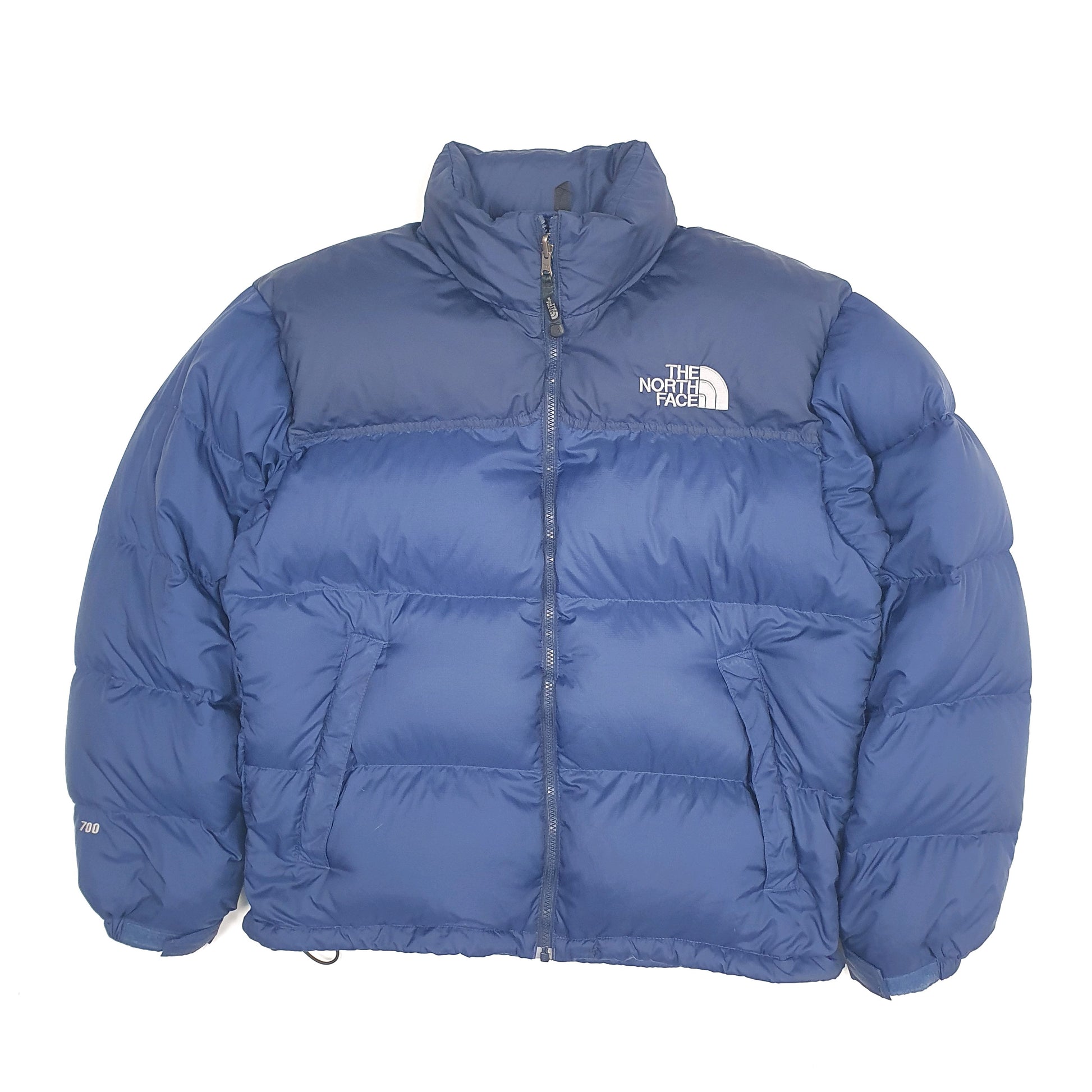Mens Blue The North Face Nuptse 700  Coat