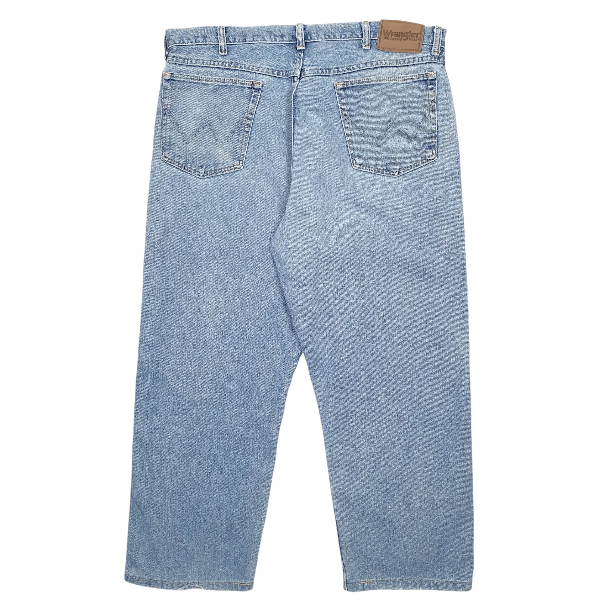 Mens Blue Wrangler  Relaxed JeansW36 L26