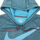 Mens Blue Nike Therma-Fit Hoodie Jumper