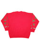 Womens Red Christmas On Mainstreet Santander Christmas Festive Made In USA Crewneck Jumper