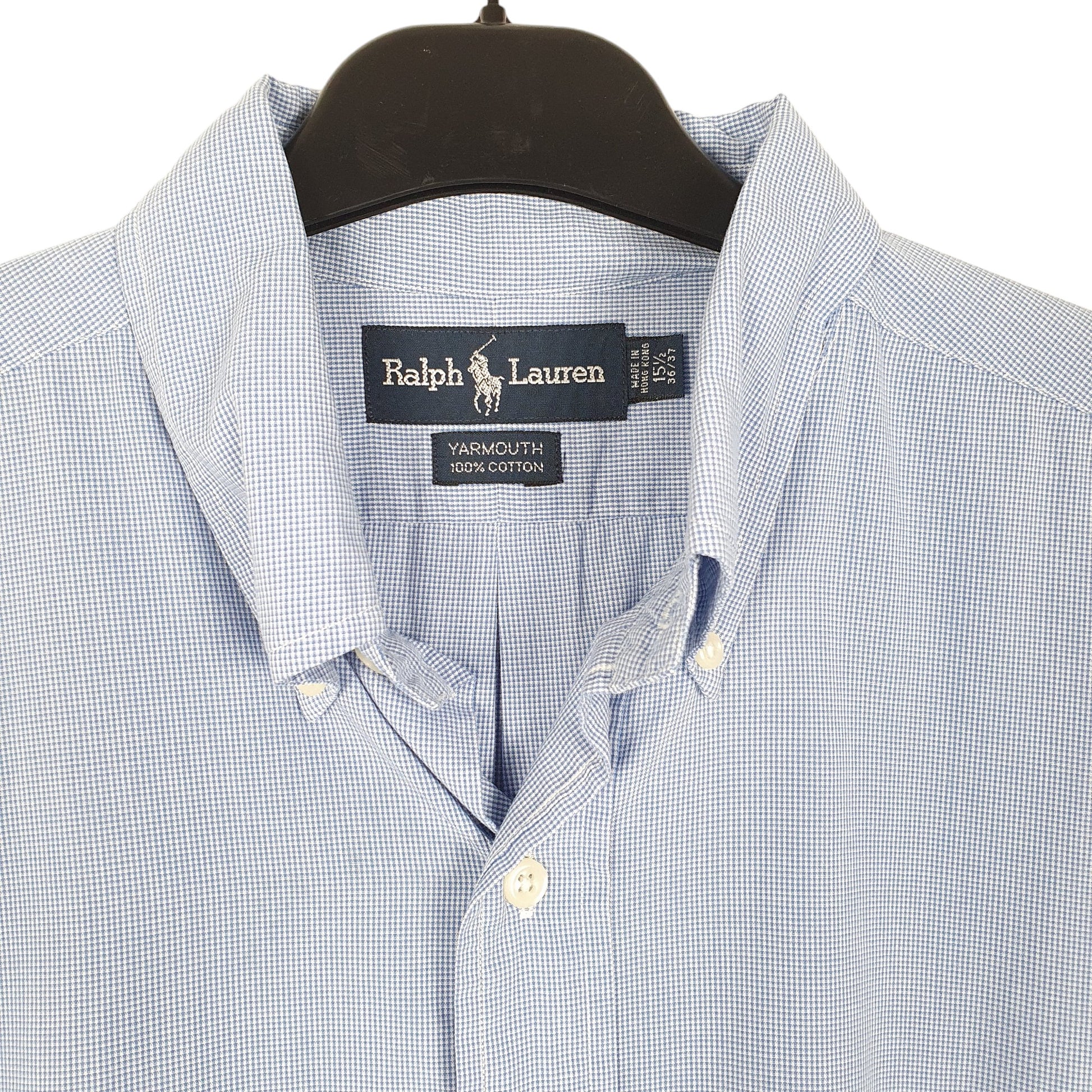 Mens Blue Ralph Lauren  Long Sleeve Shirt