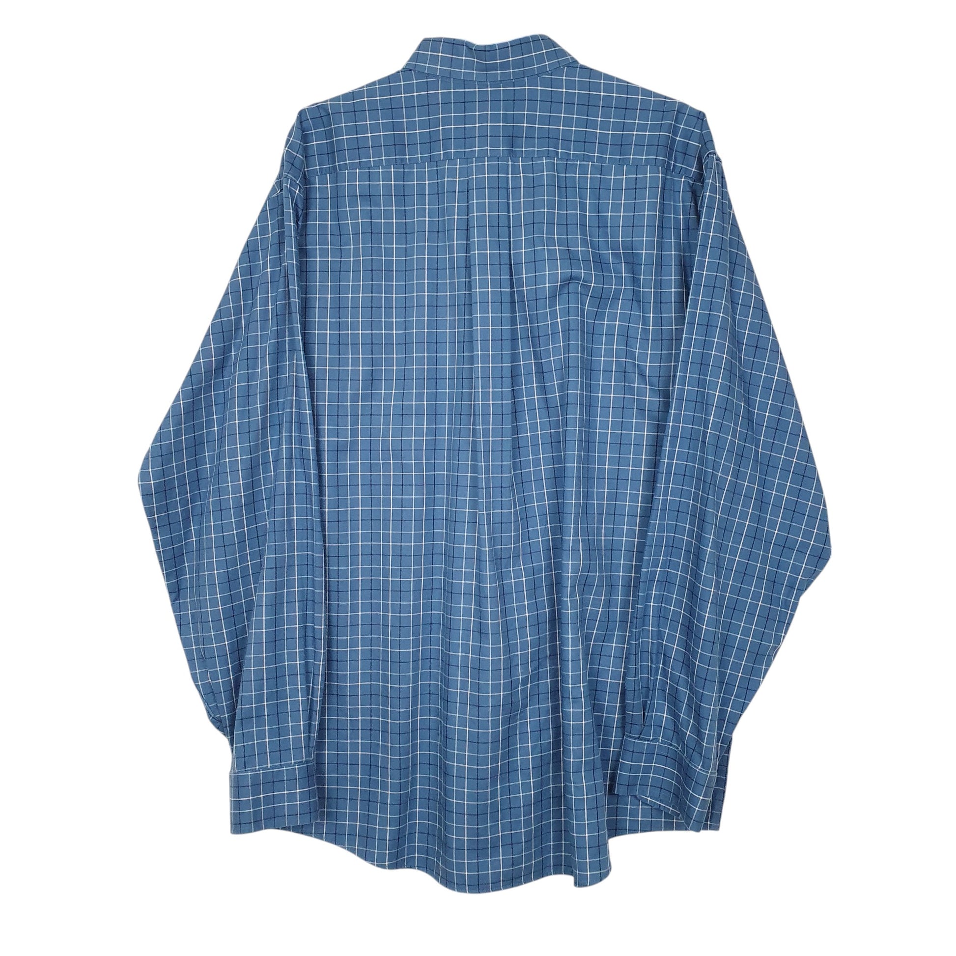 Mens Blue L.L.Bean  Long Sleeve Shirt