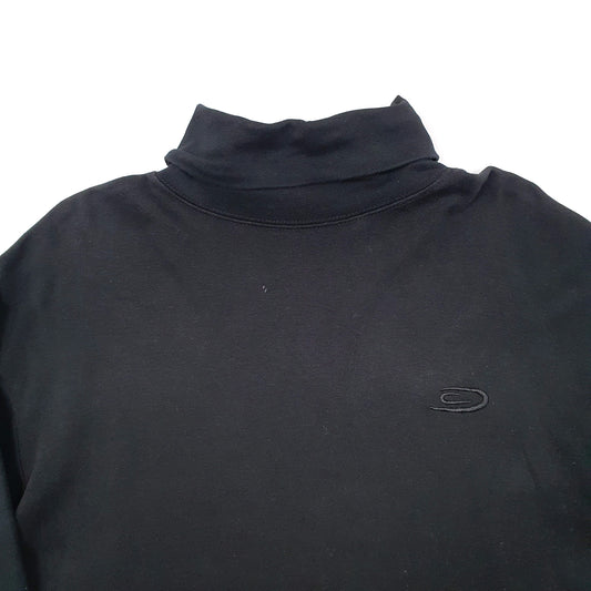 Mens Black Cranesnow  Turtle Neck Jumper