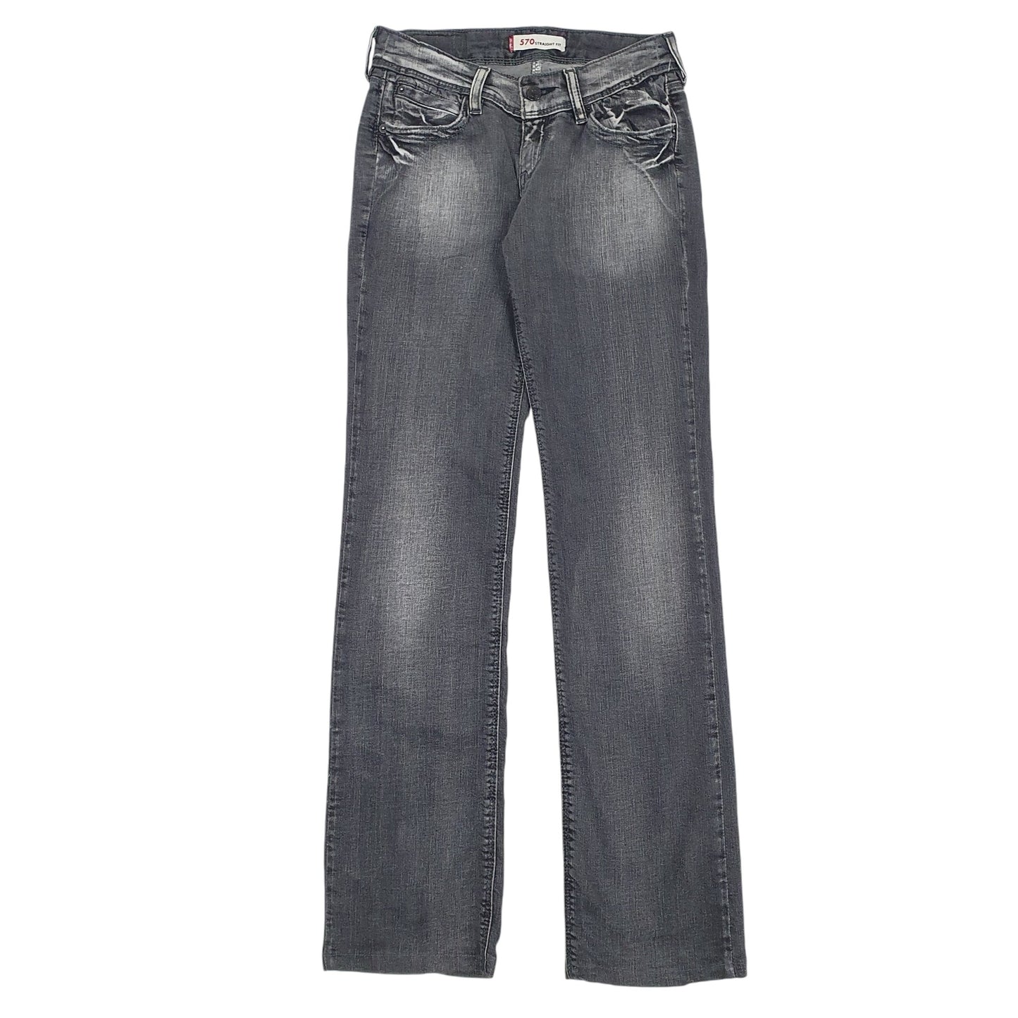 Womens Grey Levis  570 JeansW26 L32