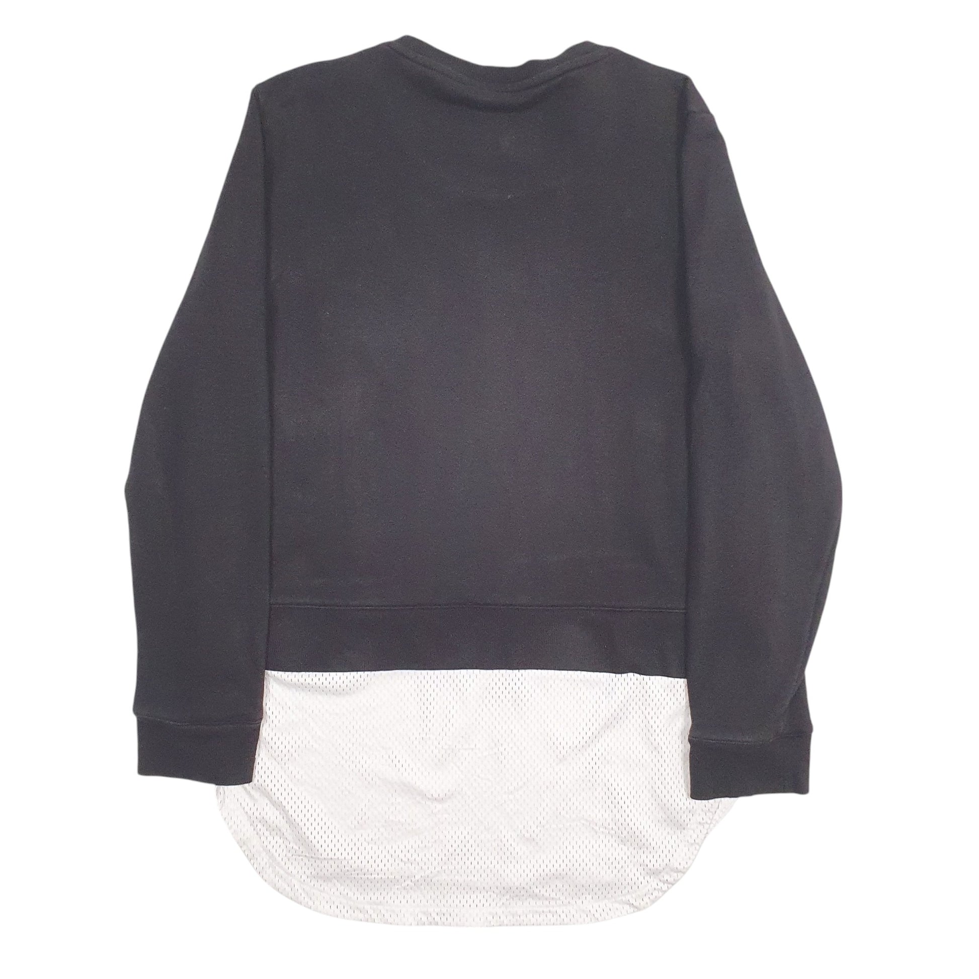 Womens Black Adidas  Crewneck Jumper