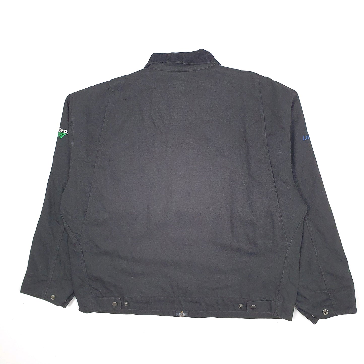 Mens Black Cornerstone Bomber Detroit Quilted Farming  Coat