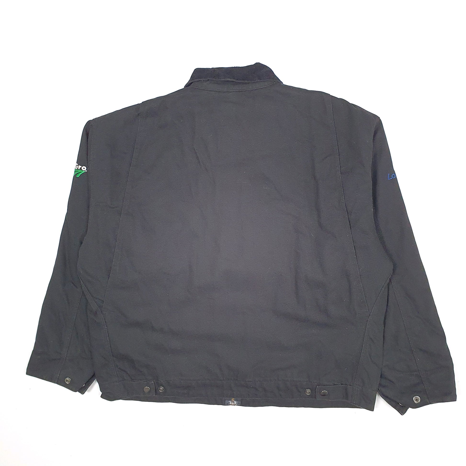 Mens Black Cornerstone Bomber Detroit Quilted Farming  Coat