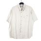 Mens Beige Columbia Sportswear  Short Sleeve Shirt