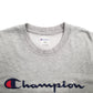 Mens Grey Champion Spellout Crewneck Jumper