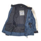 Mens Navy Hennes Motorbike  Coat