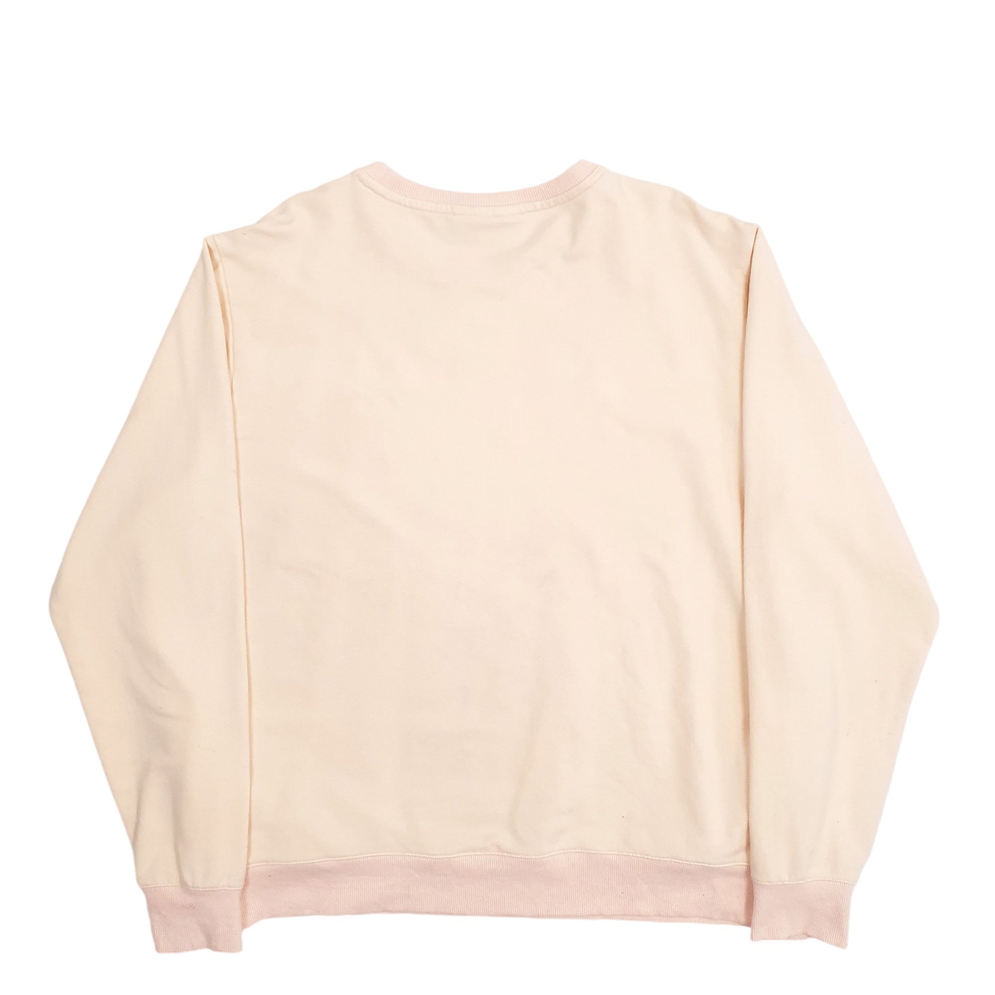 Womens Peach Fila  Crewneck Jumper