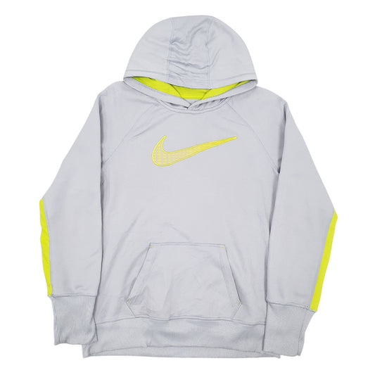 Womens Grey Nike Therma-fit Hoodie Jumper