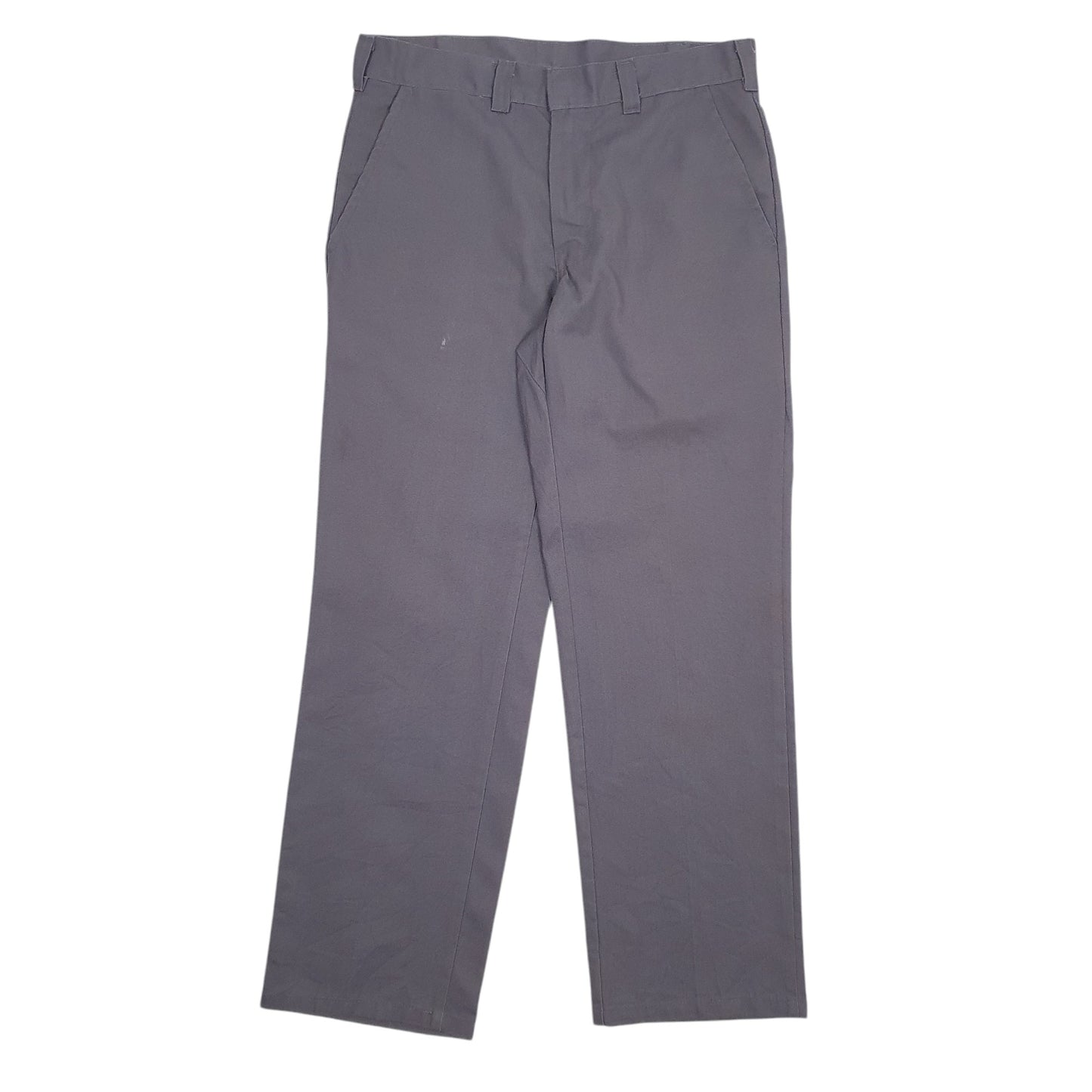 Mens Grey Big Bill Work Wear Chino Trousers