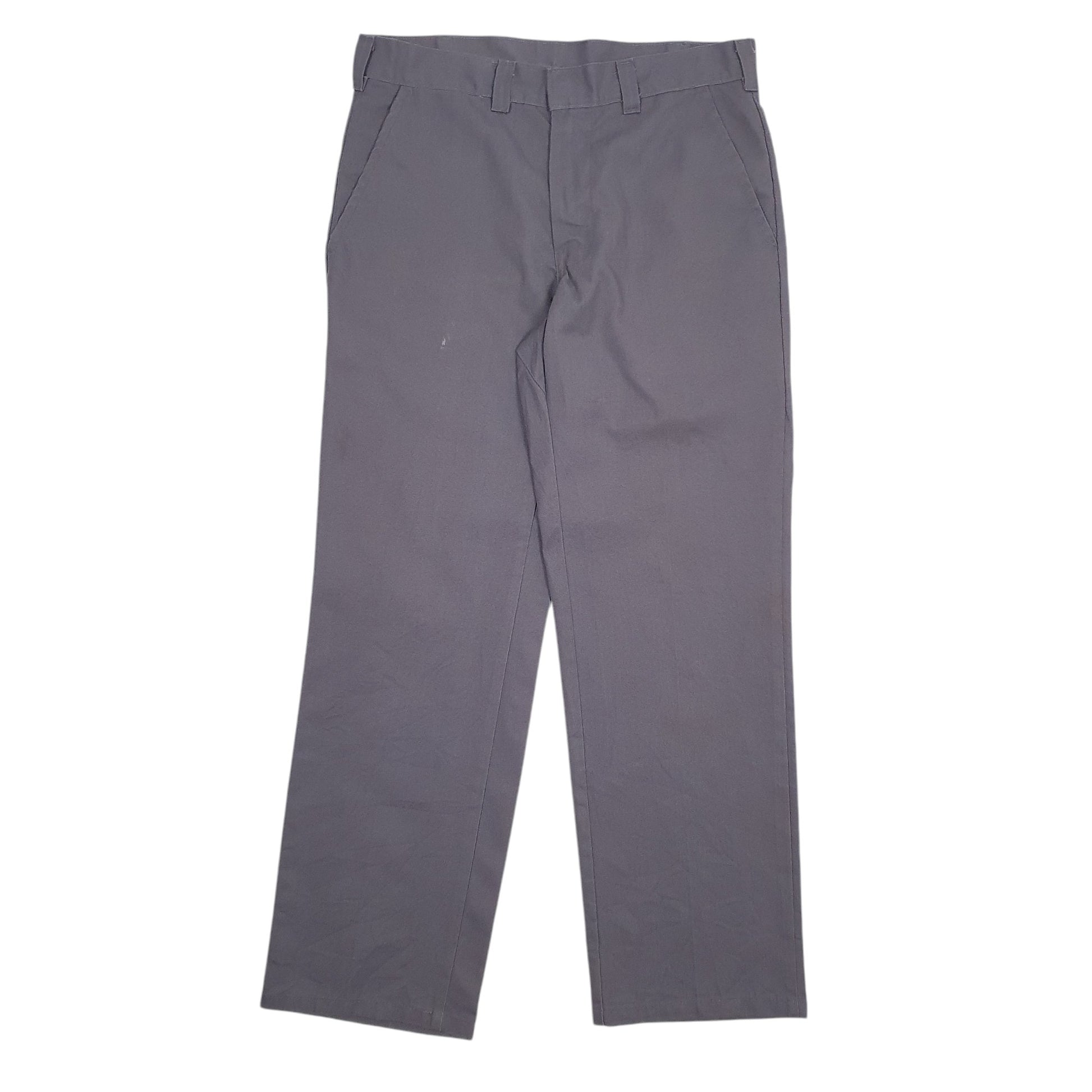 Mens Grey Big Bill Work Wear Chino Trousers